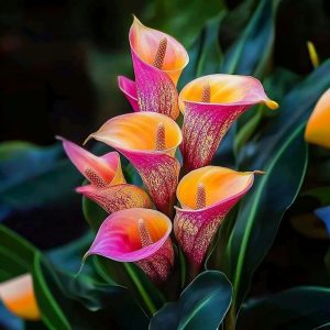 Калла Оникс купить по цене от 450р. в интернет-магазине «Посадика» с доставкой почтой в в Шиханые и по всей России – [изображение №1].